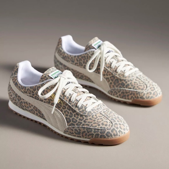 New! PUMA Arizona Leopard Sneakers $80 Size US 6 / EUR 38 - Picture 3 of 8